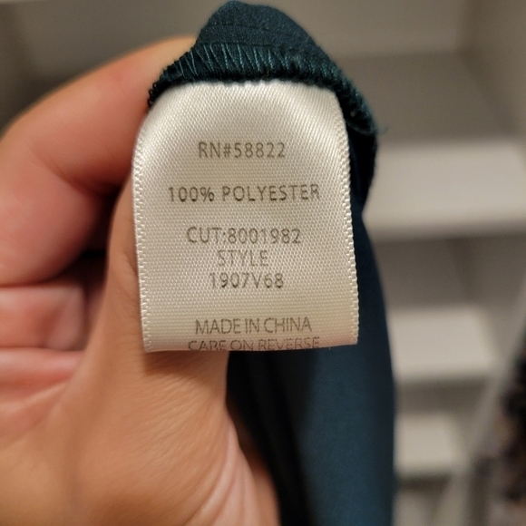 Max Studio Women's Emerald Green Jacquard Shine Dot Maxi Dress Size XS - Picture 7 of 8